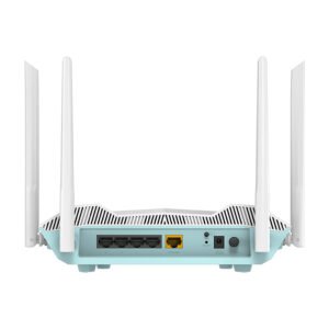 Router D-Link Eagle Pro AI AX3200 Smart R32, 4 x LAN Gigabit / 1 x WAN Gigabit Doble Banda 2.4/5GHz