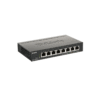 GTFSWT00001 Switch D-Link DGS-1100-08P Capa 2, 8 Puertos Gigabit RJ-45 PoE, Administrable
