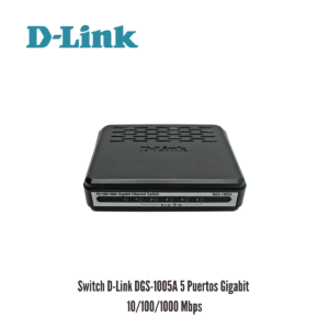 Switch D-Link DGS-1005A 5 Puertos Gigabit 10/100/1000 Mbps