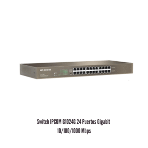 Switch IPCOM G1024G 24 Puertos Gigabit 10/100/1000 Mbps