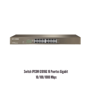 Switch IPCOM G1016G 16 Puertos Gigabit 10/100/1000 Mbps
