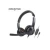 AURICULARES CON MICROFONO CREATIVE CHAT USB 51EF0980AA000
