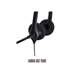 Auriculares Jabra Biz 1500 Cableados Sobre la Cabeza Estéreo Binaural con Micrófono Boom