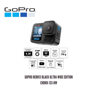 Cámara de Acción GoPro HERO13 Black Ultra Wide Edition