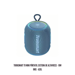 GTFPARLA00045 Altavoz Portátil Tronsmart T8 Mini 16W RMS Bluetooth 360° Azul