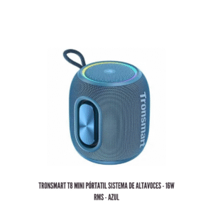 Altavoz Portátil Tronsmart T8 Mini 16W RMS Bluetooth 360° Azul