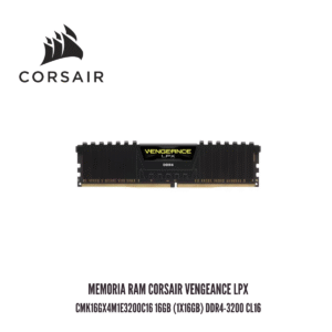 GTFRAM00028_2 MEMORIA RAM Corsair Vengeance LPX CMK16GX4M1E3200C16 16GB (1x16GB) DDR4-3200 CL16