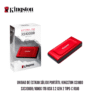 Unidad de Estado Sólido Portátil Kingston XS1000 SXS1000R/1000G 1TB USB 3.2 Gen 2 Tipo-C Rojo