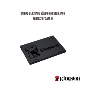 GTFSSD00035 Unidad de Estado Sólido Kingston A400 960GB 2.5" SATA III