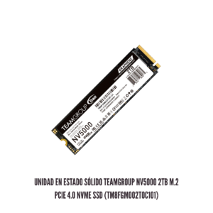 GTFSSD00042 Unidad en Estado Sólido TEAMGROUP NV5000 2TB M.2 PCIe 4.0 NVMe SSD (TM8FGM002T0C101)