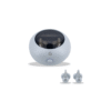 GTFAUD00034 AURICULARES INALÁMBRICOS TEROS TE-80712W BLUETOOTH 5.4 CON ESTUCHE DE CARGA TIPO-C BLANCO TITANIUM