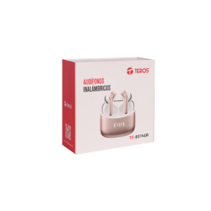 AURICULARES INALÁMBRICOS TEROS TE-8074GR BLUETOOTH 5.3 TWS