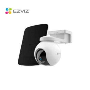 Cámara IP PT EZVIZ CB8 Pro 4K Exterior con Batería 10.400 mAh Panel Solar y Wi-Fi 6 Rotación 360
