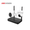 Kit Videovigilancia EasyLink Hikvision Wi-Fi 6 NVS + Cámara PT Turret 5MP Interior + Cámara Bullet 4MP Exterior