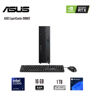 GTF987501 (1) Computadora ASUS ExpertCenter D900SF Core Ultra 7 265 16GB DDR5 1TB SSD RTX A400