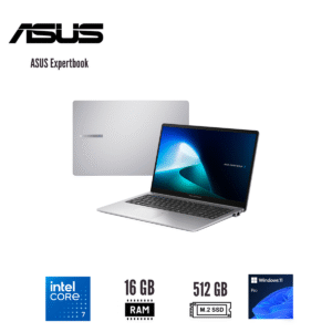 Notebook ASUS ExpertBook P1503CVA-S72120 15.6" FHD IPS Core 7 240H 16GB DDR5 512GB SSD