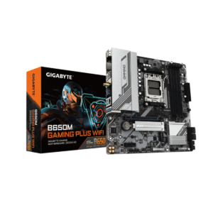 MOTHERBOARD GIGABYTE B650M GAMING PLUS WIFI AMD AM5 MATX