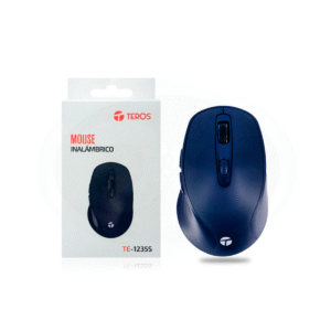 GTF370673 MOUSE INALÁMBRICO TEROS TE-1235S 2.4GHZ 6 BOTONES USB COLOR AZUL