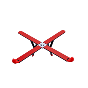 SOPORTE TEROS TE-7023N PARA NOTEBOOKS DE 14 A 19 PULGADAS  ROJO + NEGRO