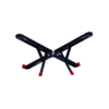 SOPORTE TEROS TE-7023N PARA NOTEBOOKS DE 14 A 19 PULGADAS  ROJO + NEGRO