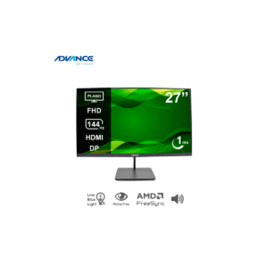 MONITOR ADVANCE ADV-2755S 27" FHD IPS 144HZ HDMI DP CON PARLANTES