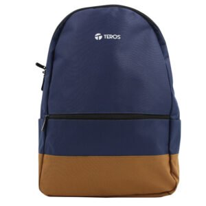 GTFMOU00068 MOCHILA TEROS NOVA TE-ACS9019 PARA NOTEBOOKS DE HASTA 15.6 COLOR AZUL Y MARRÓN