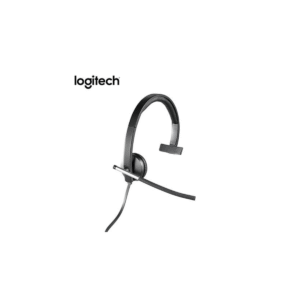 AUDÍFONOS CON MICRÓFONO LOGITECH H650E USB MONO BLACK