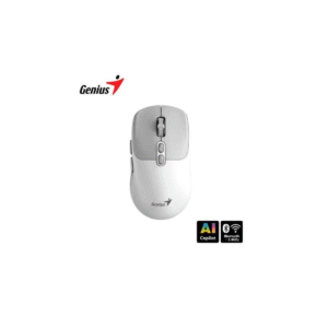 GTF393555 MOUSE GENIUS NX-8080S DUAL WIRELESS - BLUETOOTH AI COPILOT 7 BOTONES SILENT WHITE