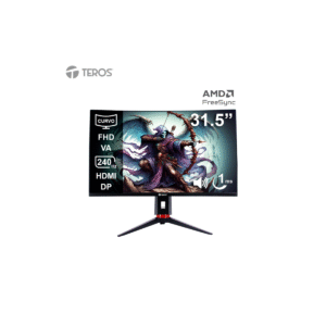 Monitor Curvo Gaming TEROS TE-3219G 31.5" FHD VA 240Hz 1ms HDR FreeSync