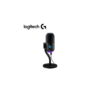 MICRÓFONO LOGITECH YETI GX DINÁMICO SUPERCARDIOIDE USB RGB LIGHTSYNC BLACK