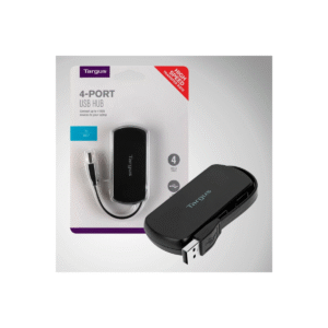 GTF635246_1 HUB USB TARGUS ACH114LP 4 PUERTOS USB-A 2.0 BLACK