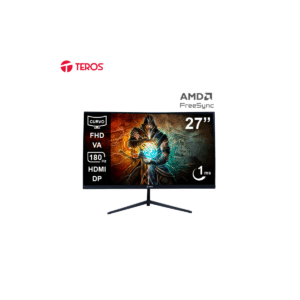 MONITOR CURVO GAMING TEROS TE-2787G 27" FHD VA 180HZ 1MS HDMI DP