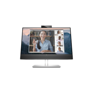 Monitor HP E24mv G4 23.8" FHD IPS con Webcam 5MP IR, HDMI DP VGA USB Hub