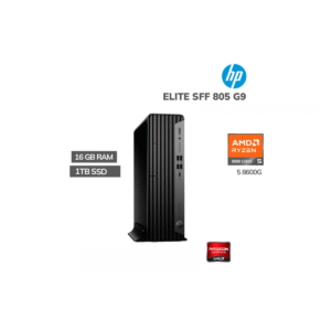 COMPUTADORA HP ELITE SFF 805 G9 AMD RYZEN 5 8600G 16GB DDR5 1TB SSD WINDOWS 11 PRO