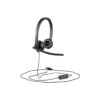 GTF960823_1 AUDÍFONOS CON MICRÓFONO LOGITECH H570E USB STEREO BLACK