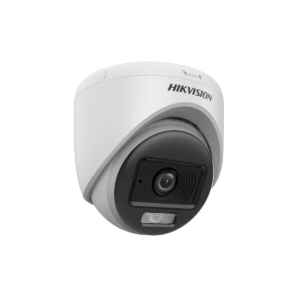 CÁMARA TURRET INTERIOR HIKVISION 2MP COLORVU SMART HYBRID LIGHT 2.8MM CON AUDIO HK-DS2CE70DF0T-LPFS