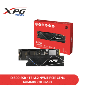 DISCO SSD 1TB M.2 NVME PCIE GEN4 7400MB/S ADATA XPG GAMMIX S70 BLADE AGAMMIXS70B-1T-CS