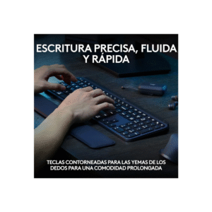 GTF295784_2 TECLADO LOGITECH MX KEYS S ILLUMINATED WIRELESS BLUETOOTH BLACK